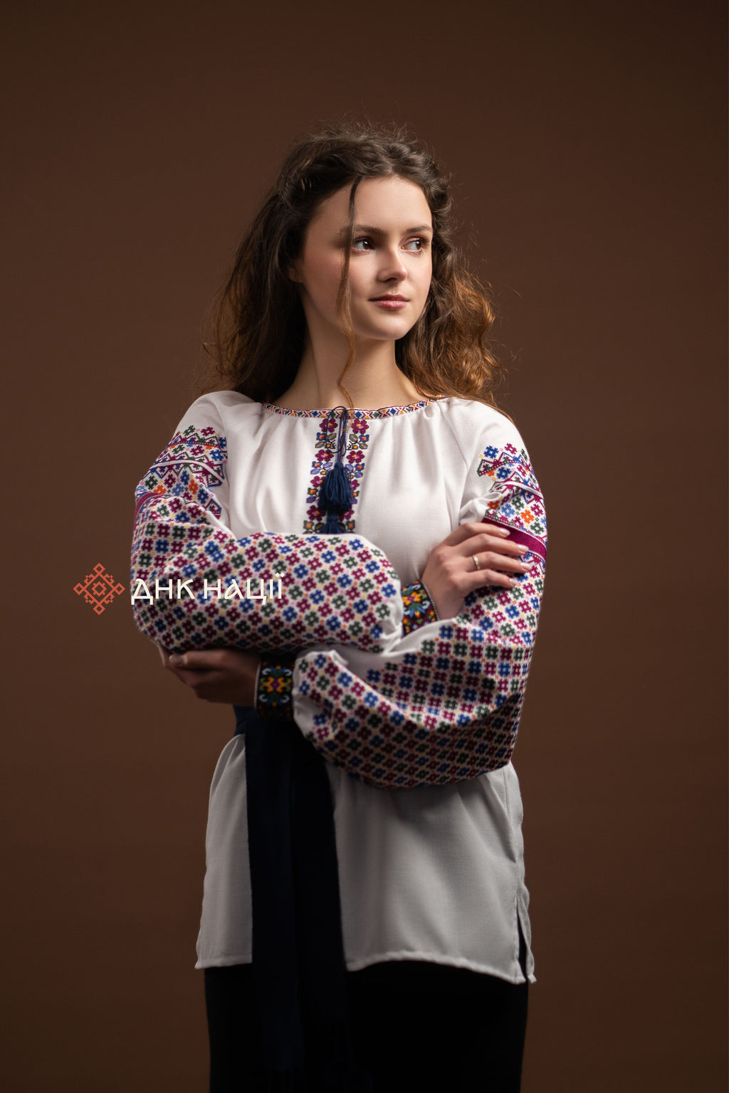 Вишиванка жіноча "Кокетка (1)"(біла)