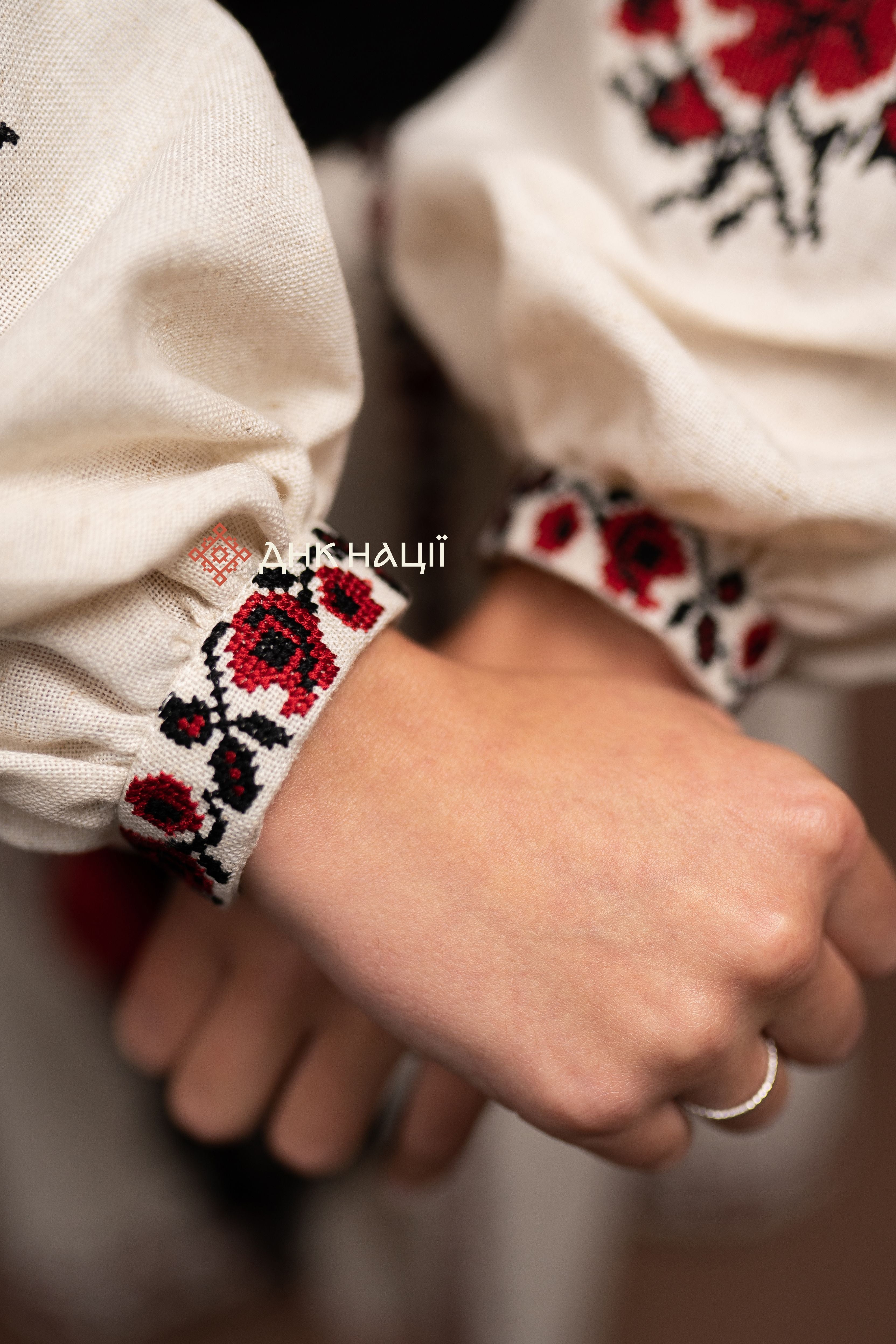 Вишита сукня "Мальва"(бежева)