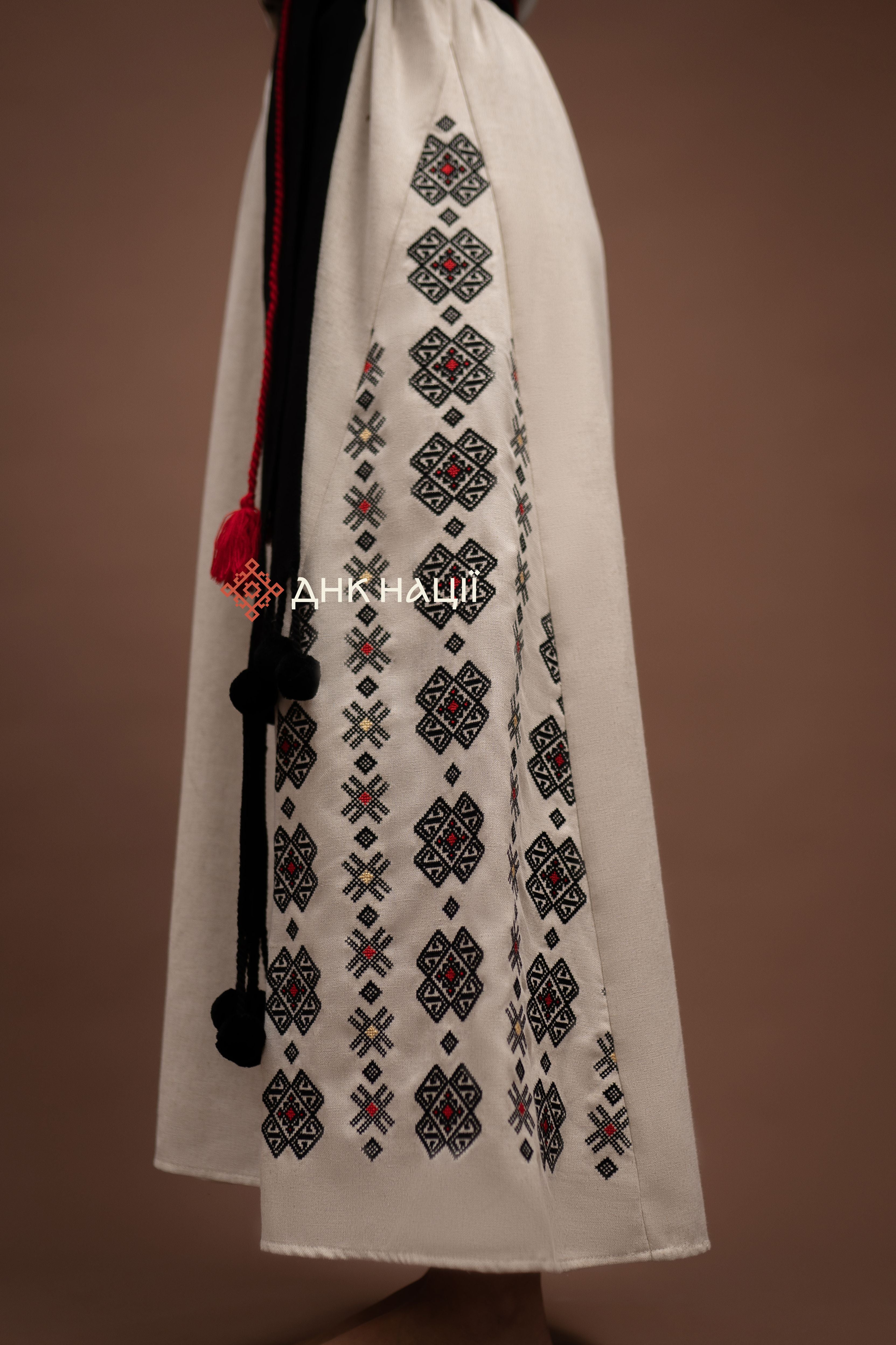 Вишита сукня "Гомін (1)"(бежева)