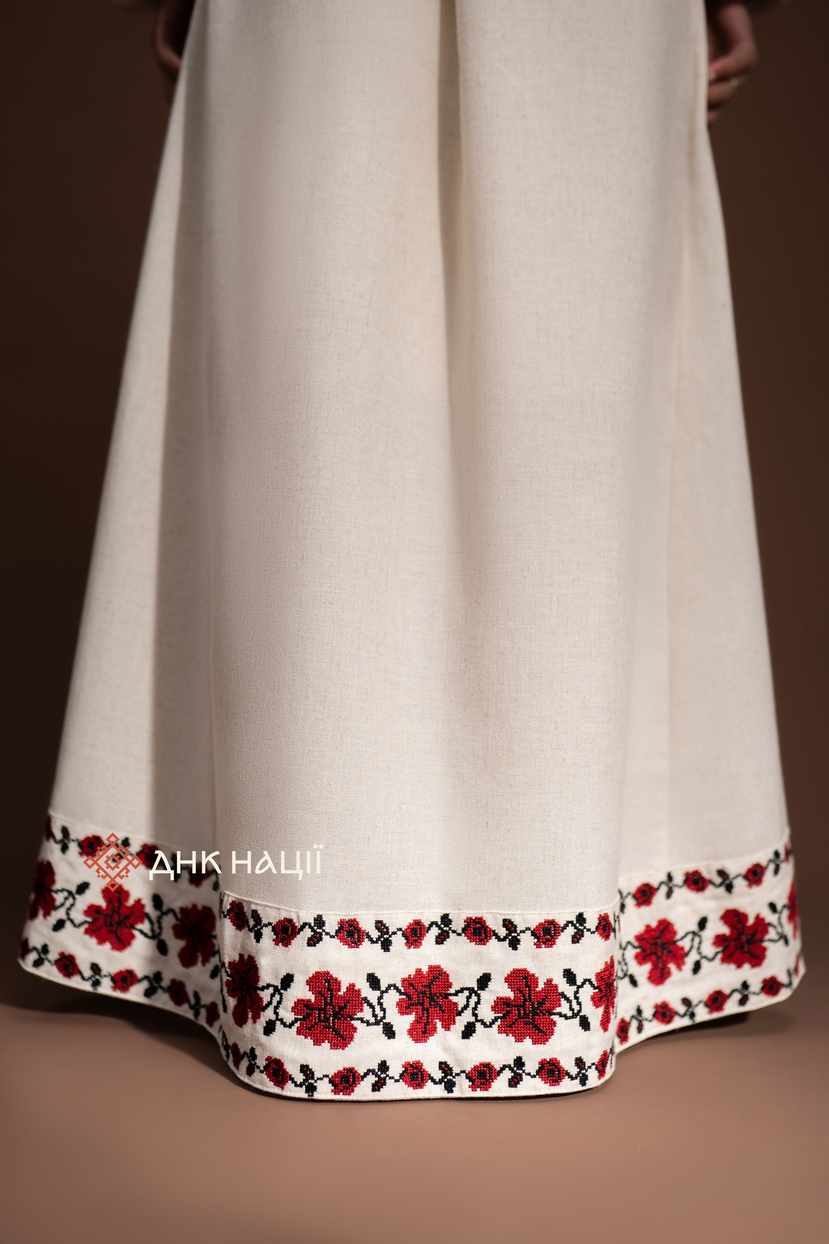 Вишита сукня "Мальва"(бежева)