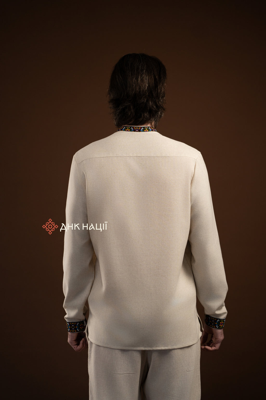 Men's Vyshyvanka "Koketka (2)" (beige)