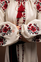 Вишита сукня "Мальва"(бежева)