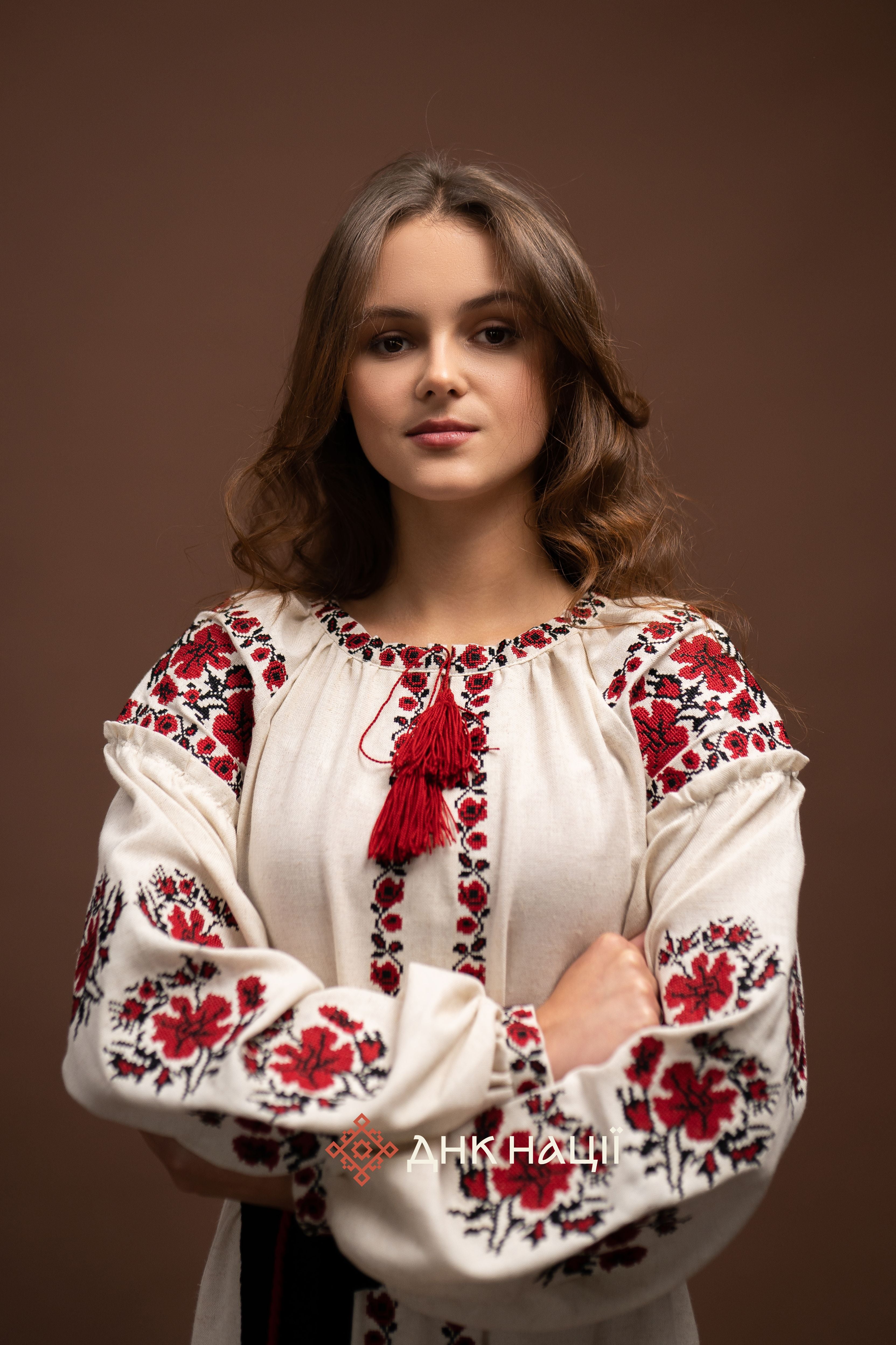 Вишита сукня "Мальва"(бежева)