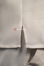 Men’s Embroidered Shirt “Cheremosh (1)” (Beige)