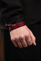Men's Vyshyvanka "Knyazha (4)" (black)