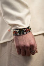 Men's Vyshyvanka "Bystrytsia (2)" (milky-white)