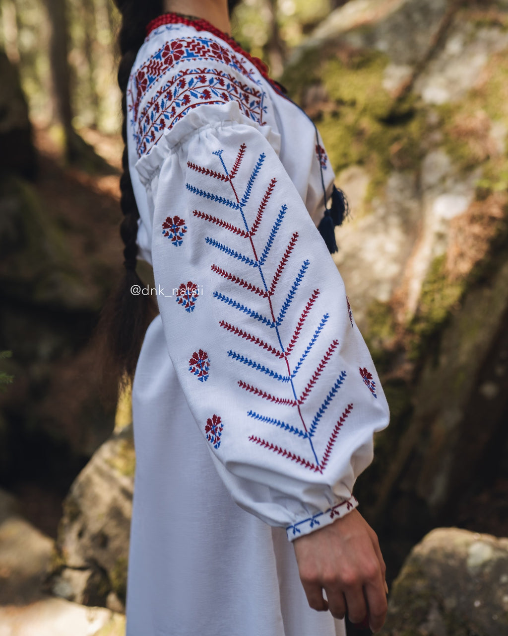 Вишиванка жіноча "Слобожанщина"(біла)