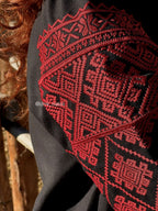 Вишита сукня "Княжа (4)"(чорна)