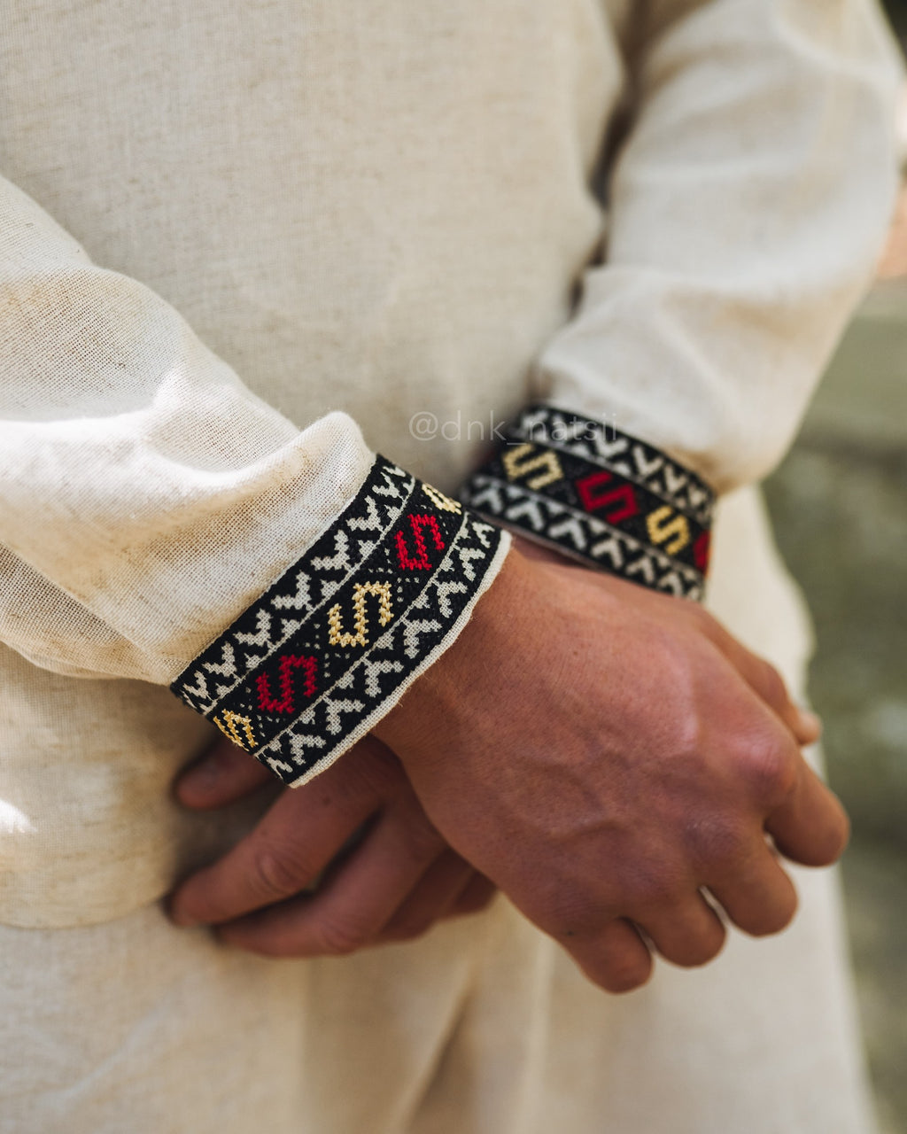 Вишиванка чоловіча "Черемош (1)"(бежева)