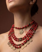 "Spadok" Stone Necklace