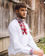 Вишиванка чоловіча "Злагода (1)"(біла)