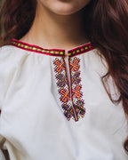 Вишиванка жіноча "Бистриця (1)"(молочна)