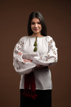 Вишиванка жіноча "Лелія (2)"(біла)