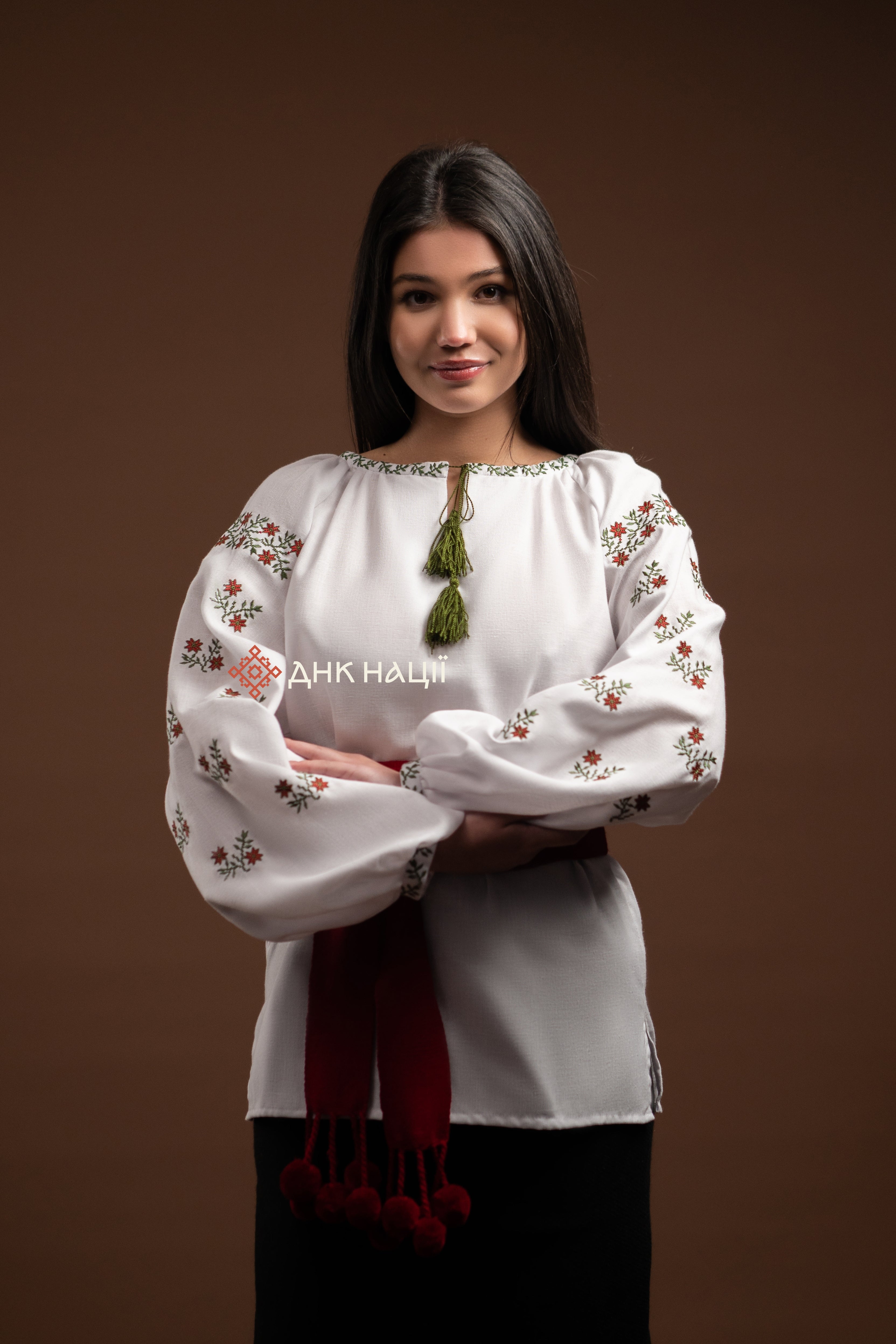 Вишиванка жіноча "Лелія (2)"(біла)