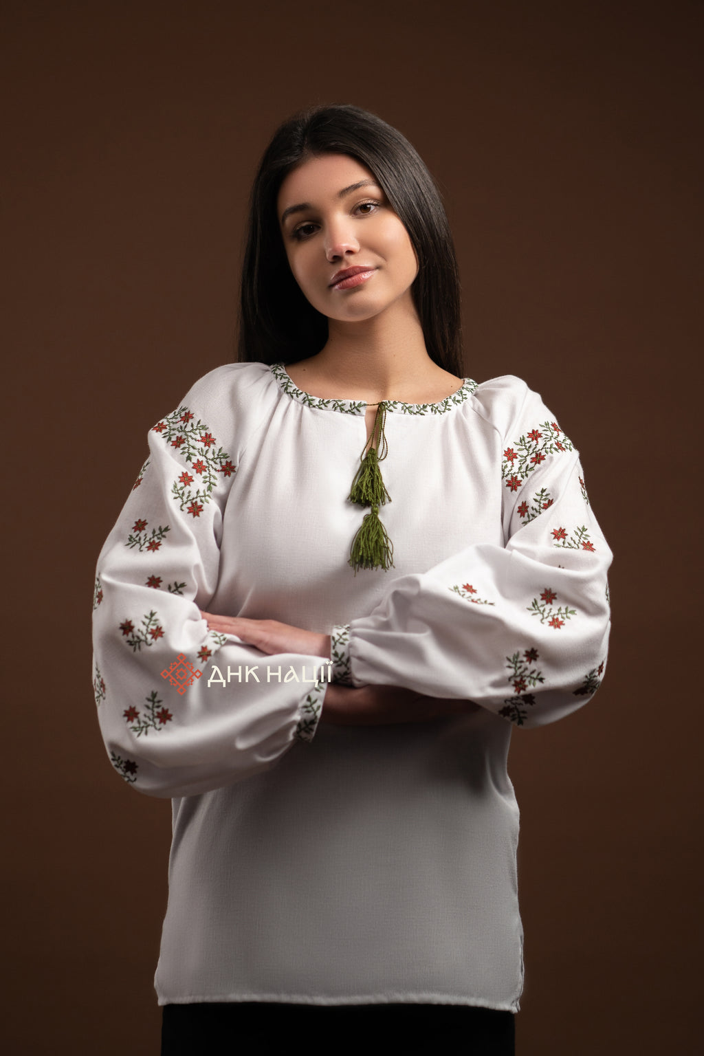 Вишиванка жіноча "Лелія (2)"(біла)