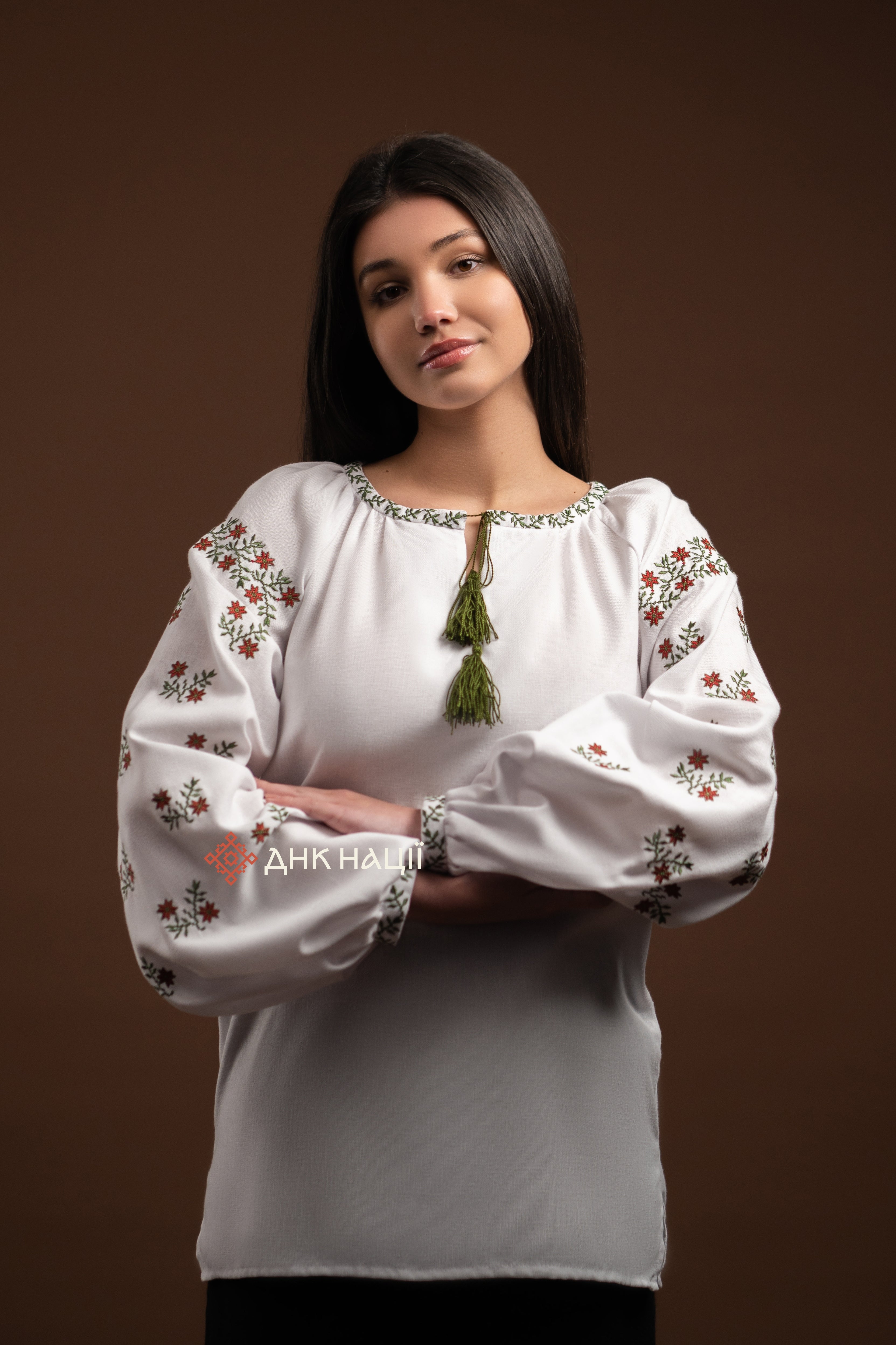 Вишиванка жіноча "Лелія (2)"(біла)