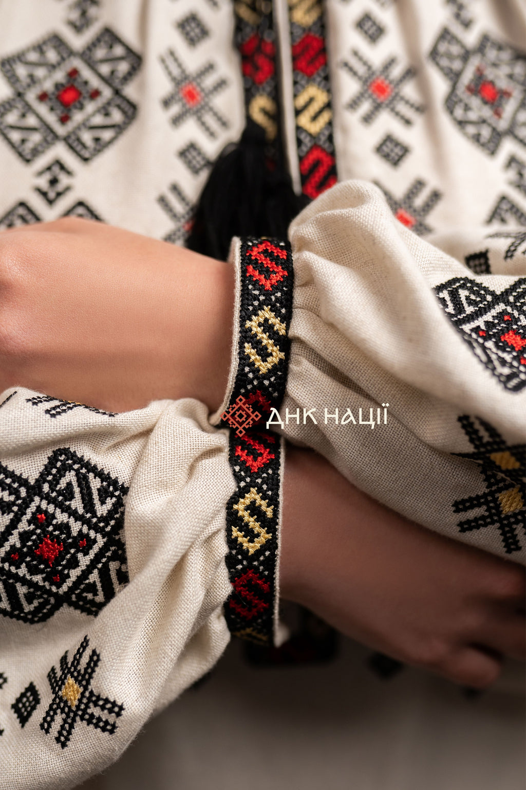 Вишита сукня "Черемош (1)"(бежева)