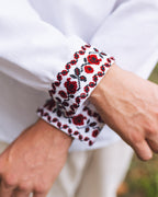 Сорочка чоловіча біла Злагода (1) (РОЗПРОДАЖ ОГ - 104)