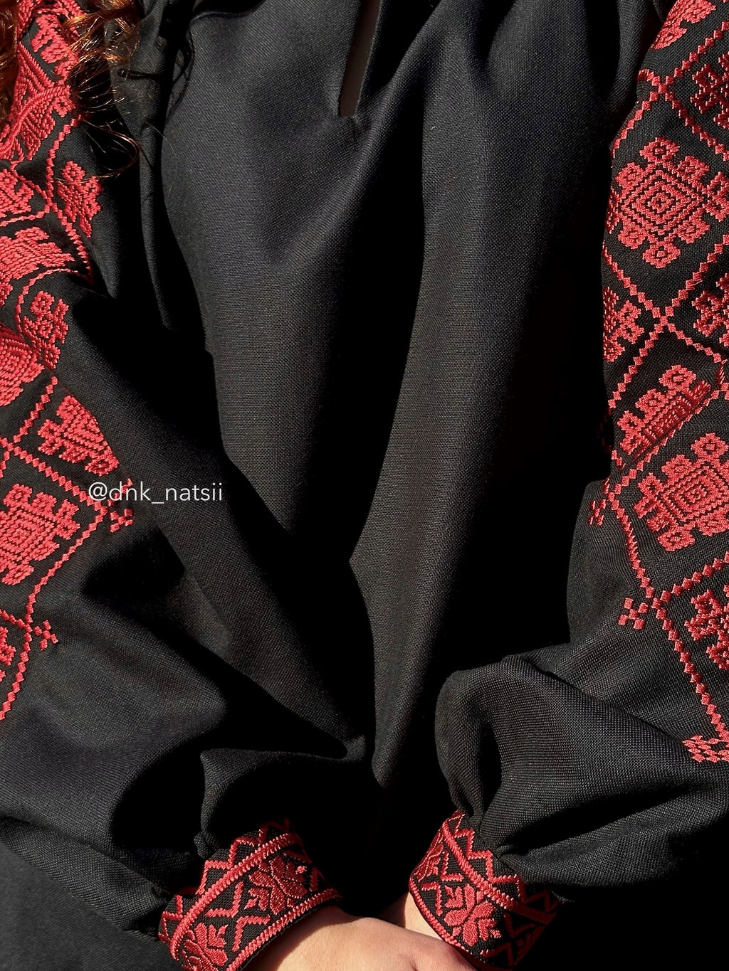 Вишита сукня "Княжа (4)"(чорна)