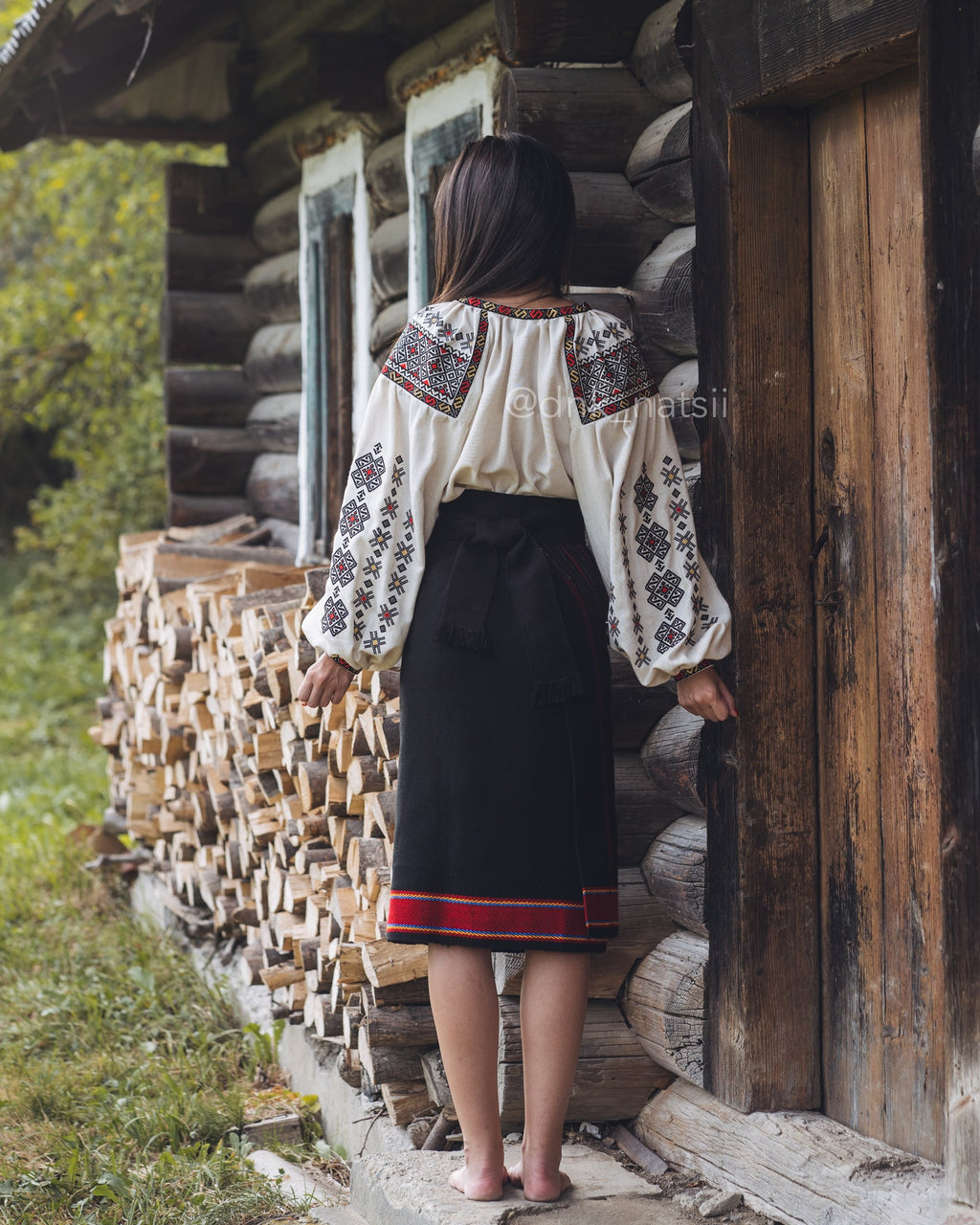 Вишиванка жіноча "Черемош (1)"(бежева)