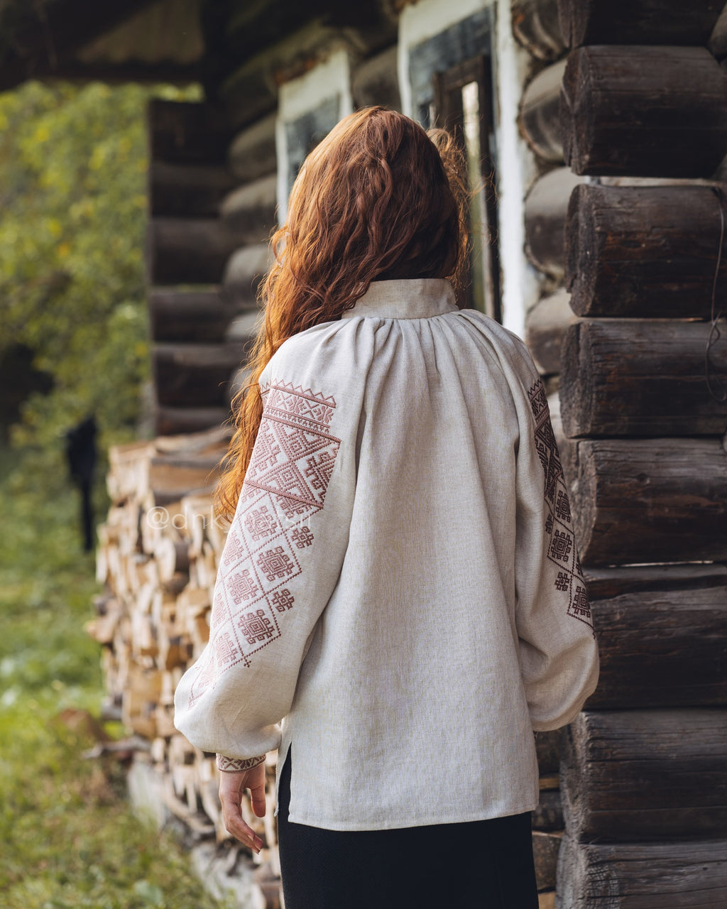 Вишиванка жіноча "Княжа (2)"(сіра)