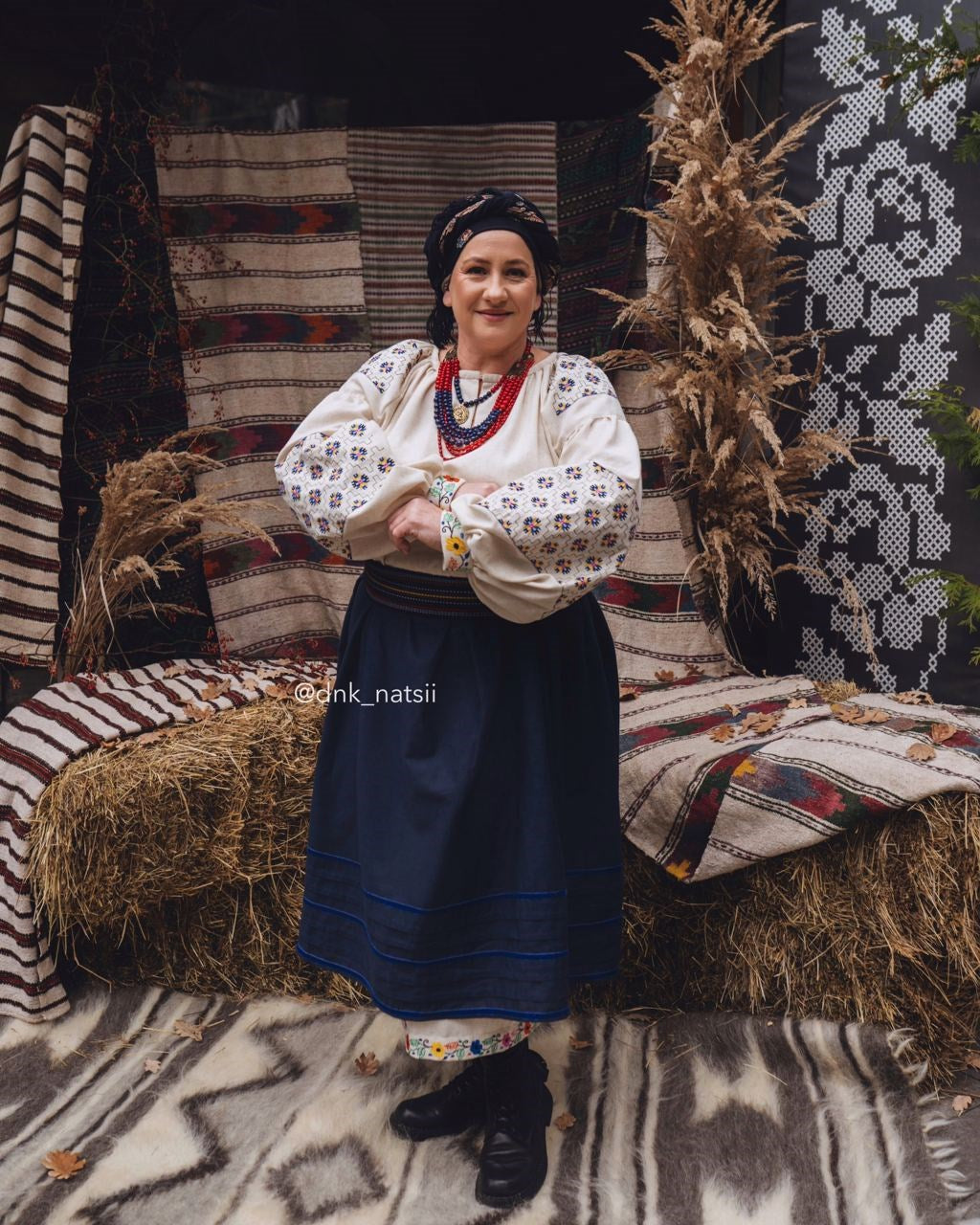 Вишита сукня "Крилата"(бежева)