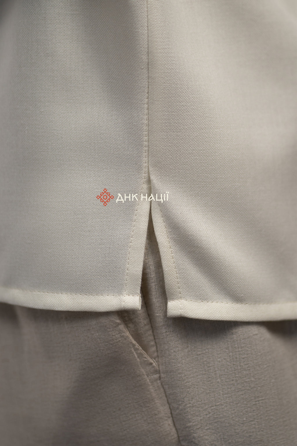 Men's Vyshyvanka "Verkhovynka" (milky-white)