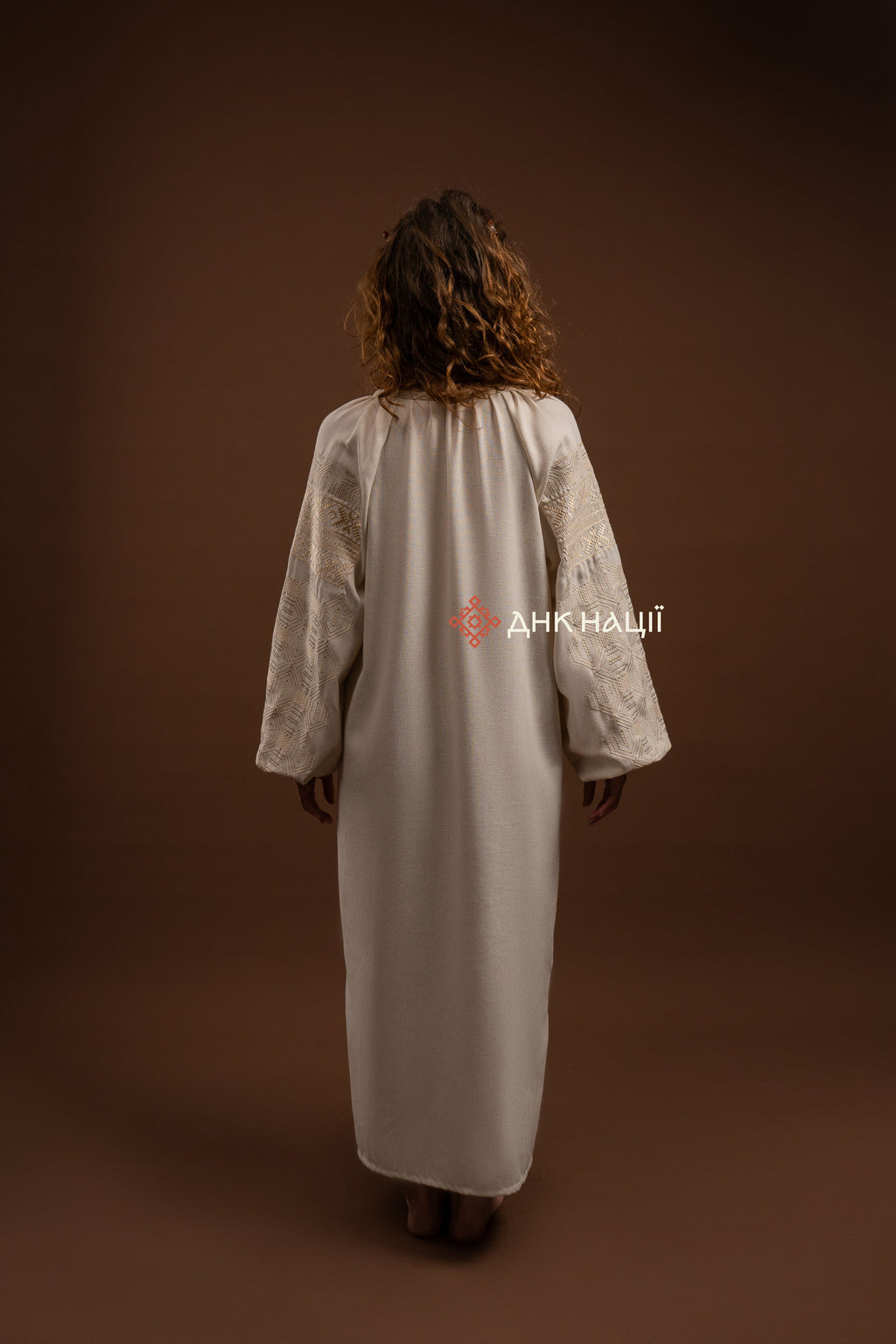 Вишита сукня "Десна (3)"(бежева)