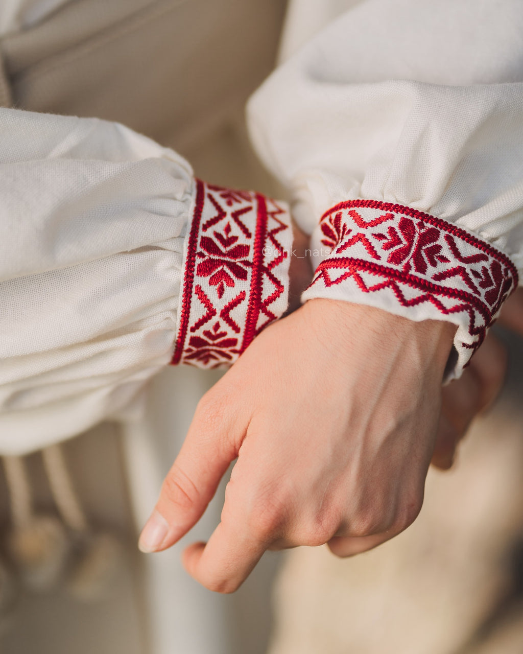 Вишита сукня "Княжа (1)"(молочна)