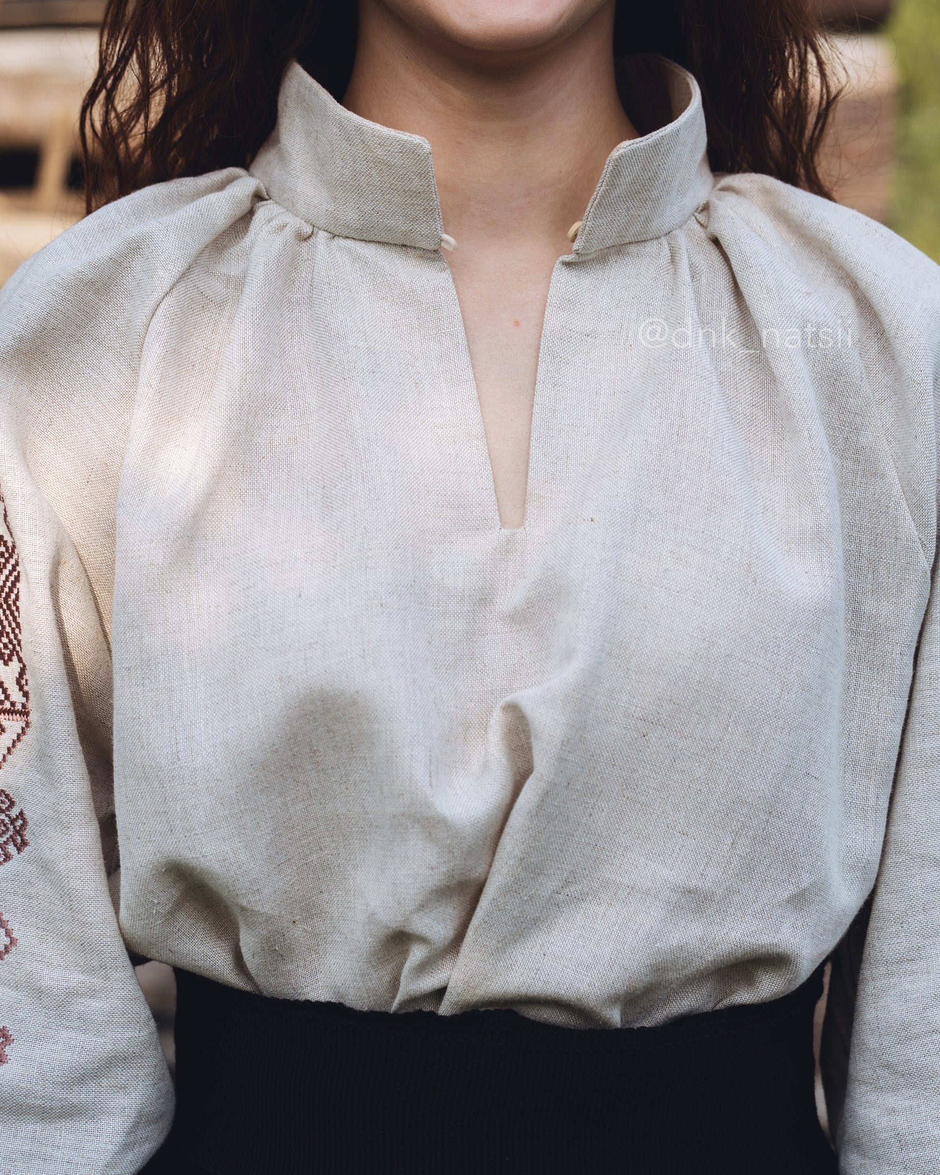 Вишиванка жіноча "Княжа (2)"(сіра)