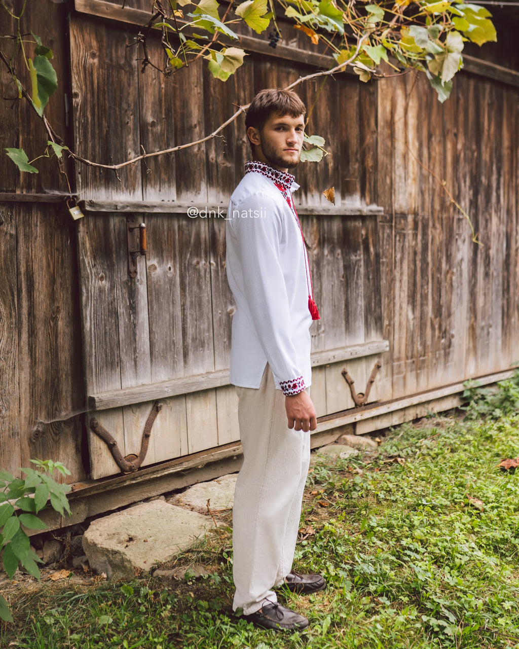 Вишиванка чоловіча "Злагода (1)"(біла)