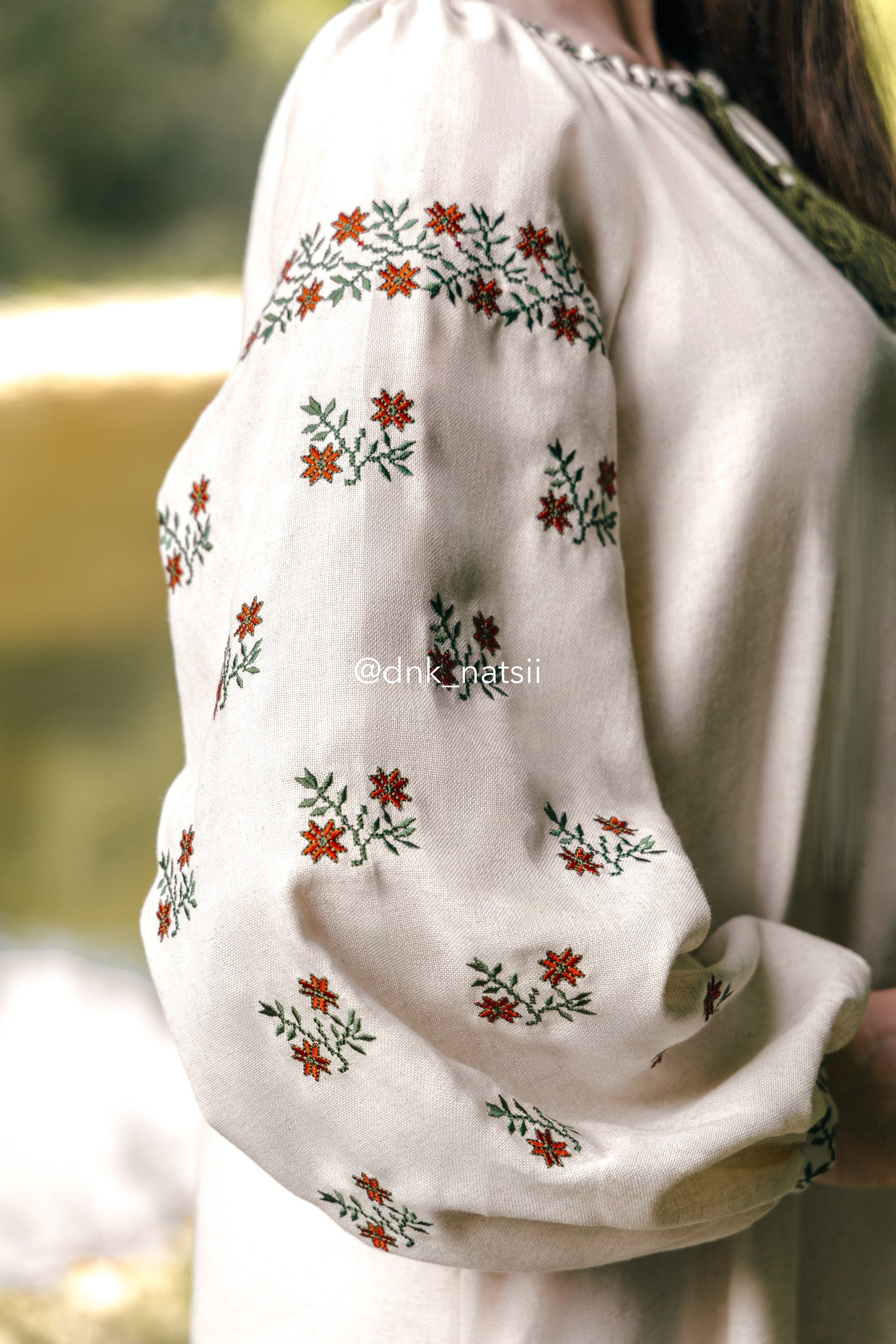 Вишита сукня "Лелія (1)"(бежева)