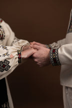 Парні Вишиванки "Гомін (1)"(бежева)