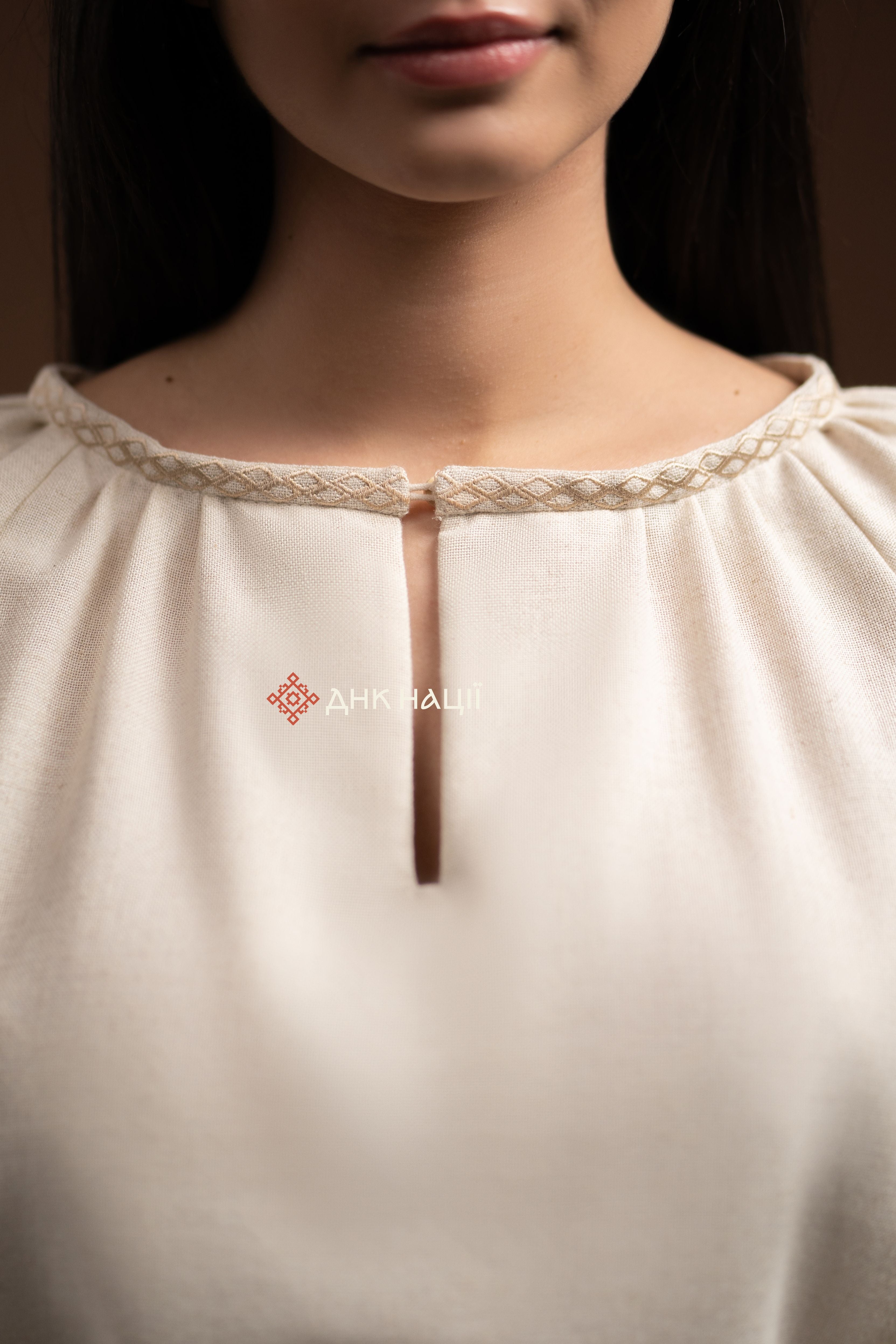 Вишиванка жіноча "Десна (3)"(бежева)