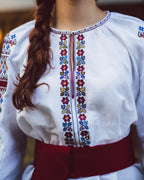 Вишиванка жіноча "Кокетка (1)"(біла)