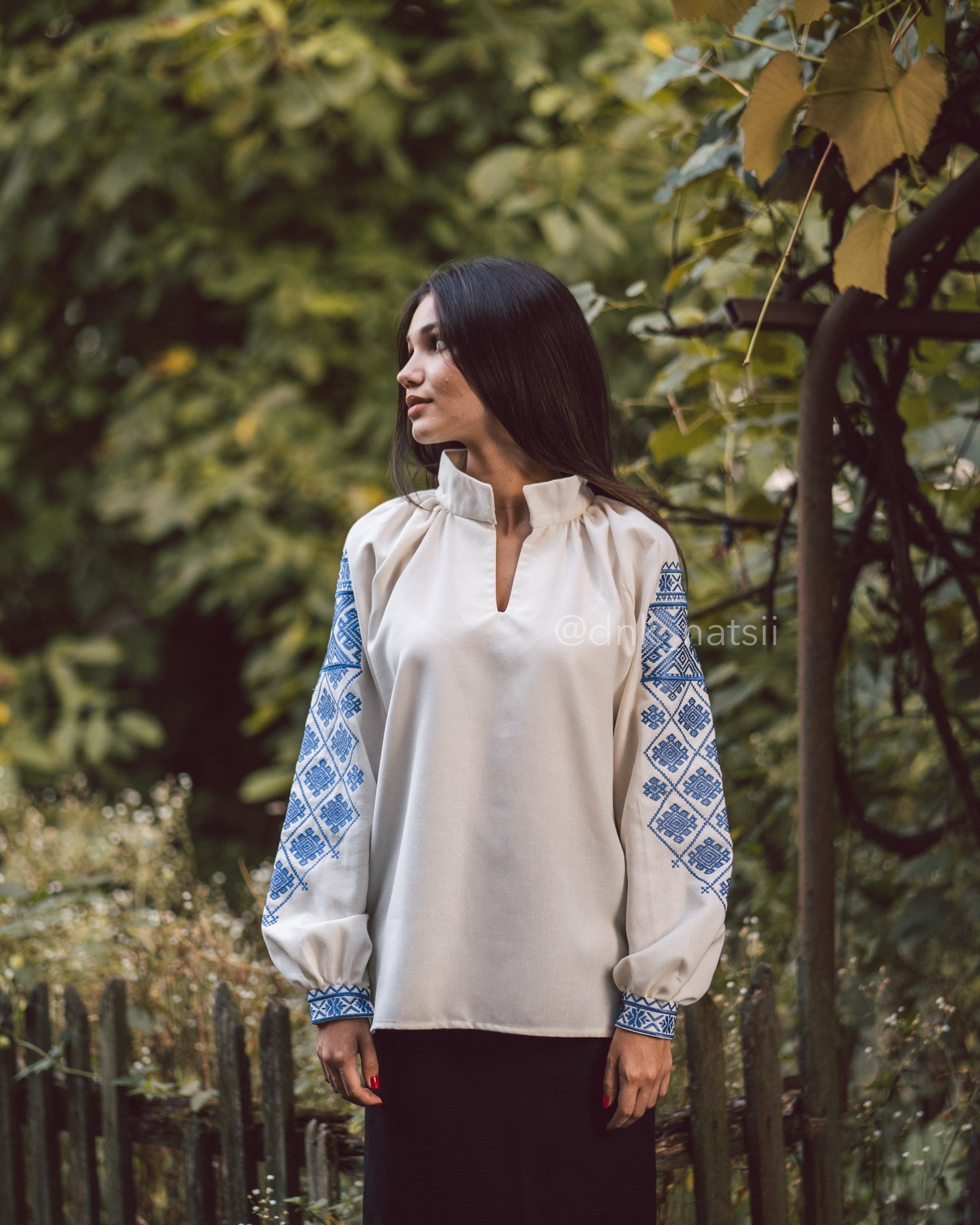 Вишиванка жіноча "Княжа (3)"(молочна)