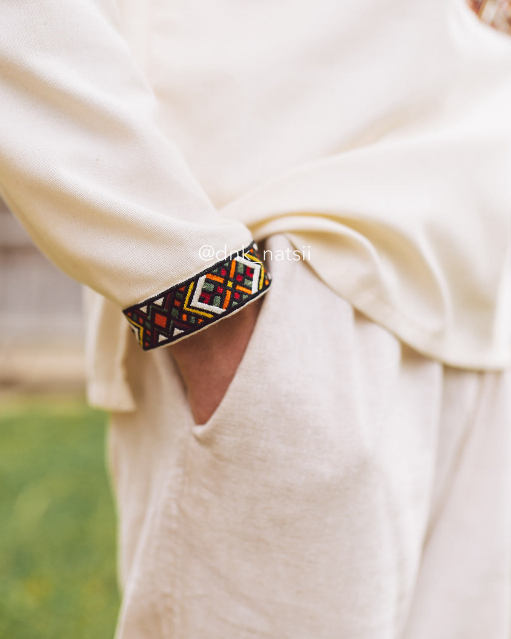 Вишиванка чоловіча "Добробут (1)"(молочна)