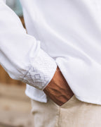 Вишиванка чоловіча "Десна (1)"(біла)