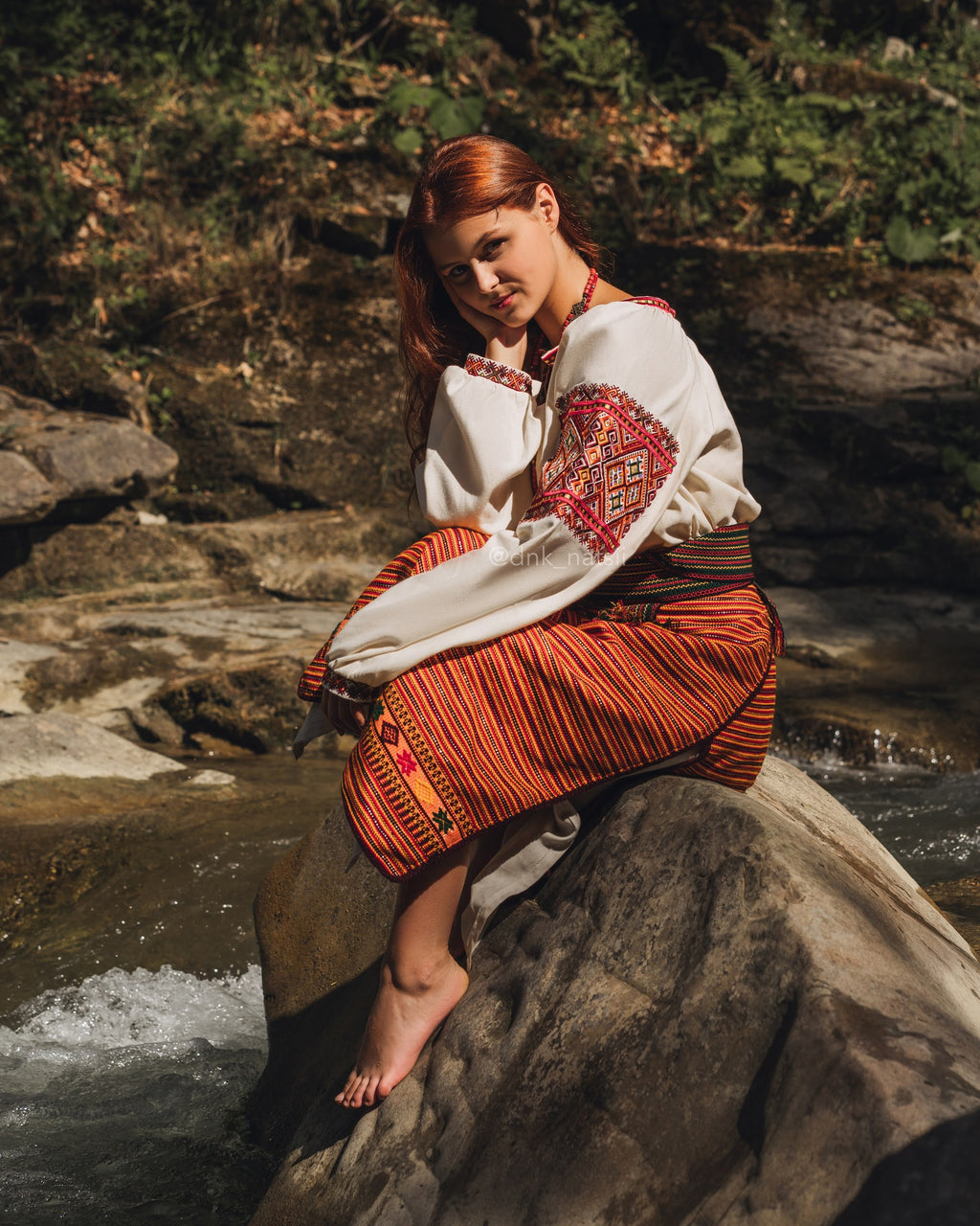 Вишиванка жіноча "Бистриця (1)"(молочна)