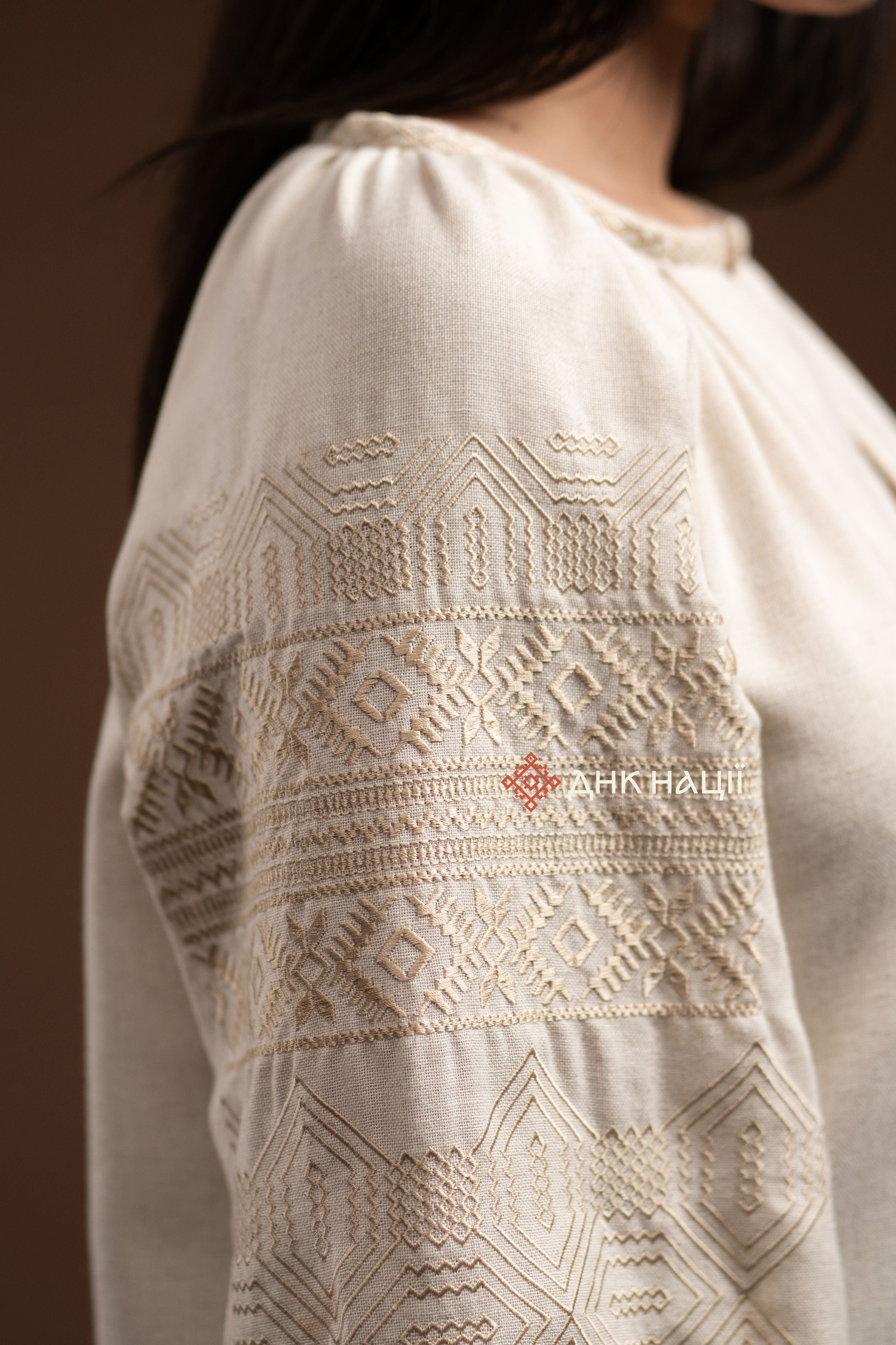 Вишиванка жіноча "Десна (3)"(бежева)