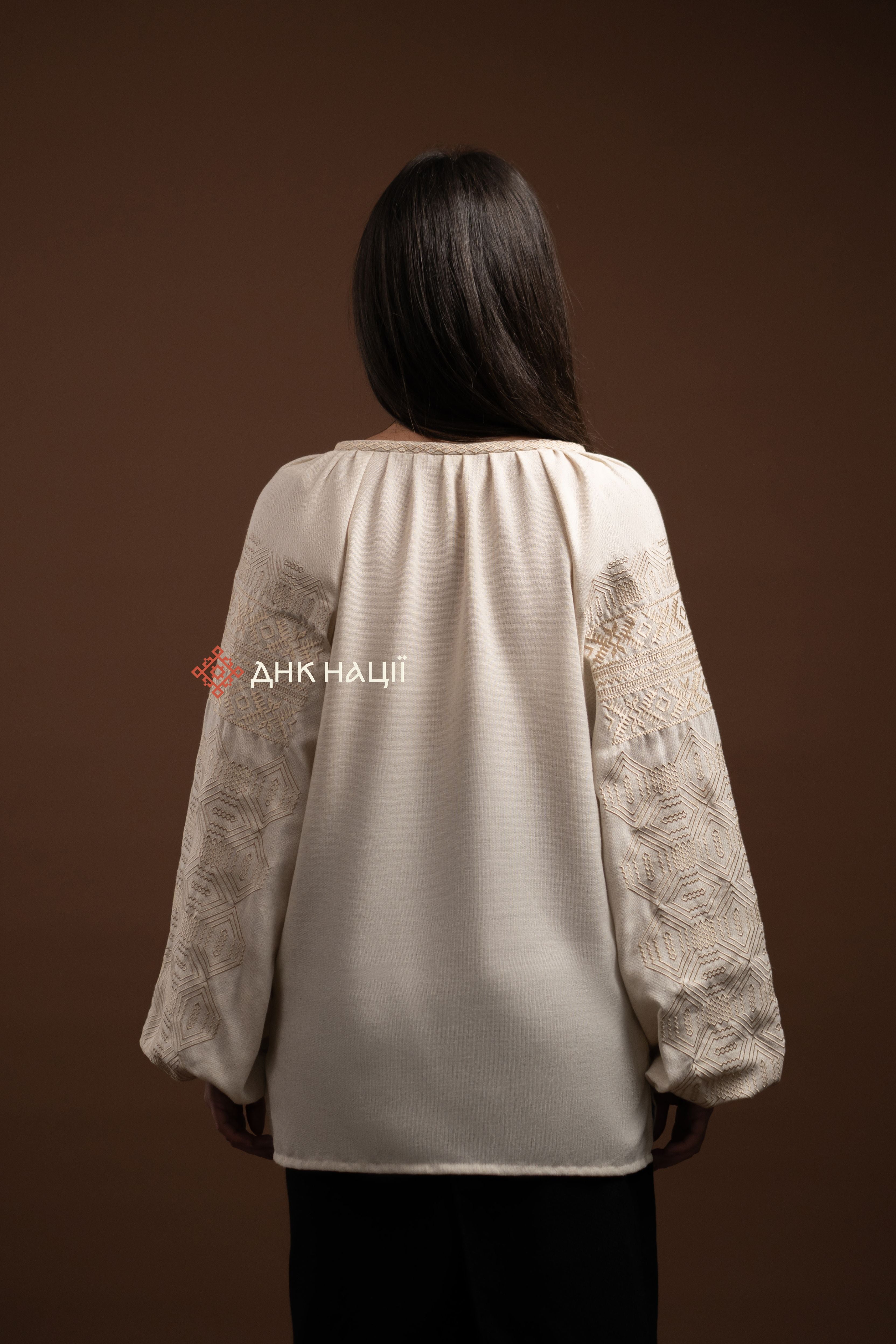 Вишиванка жіноча "Десна (3)"(бежева)