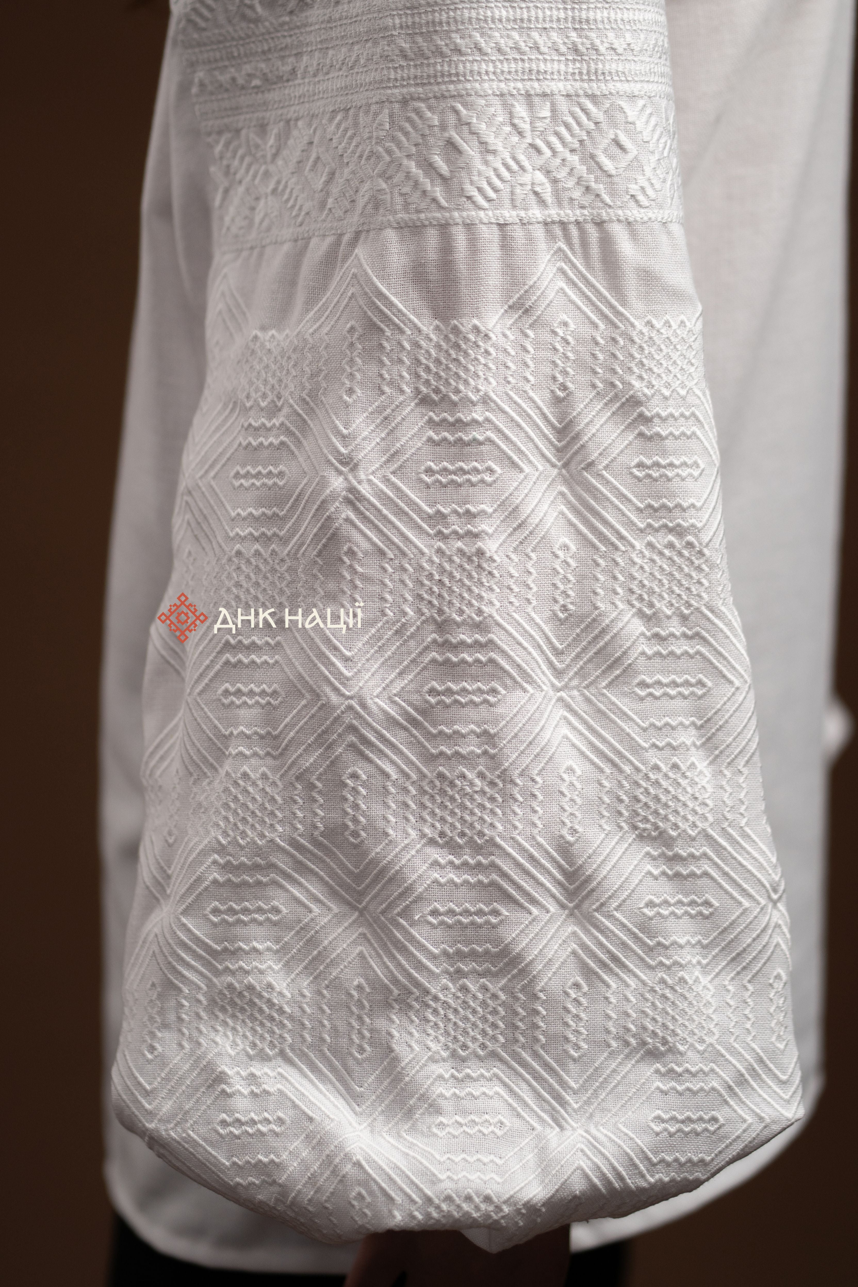 Women's Vyshyvanka "Desna (1)" (white)