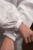 Вишита сукня "Десна (1)"(біла)