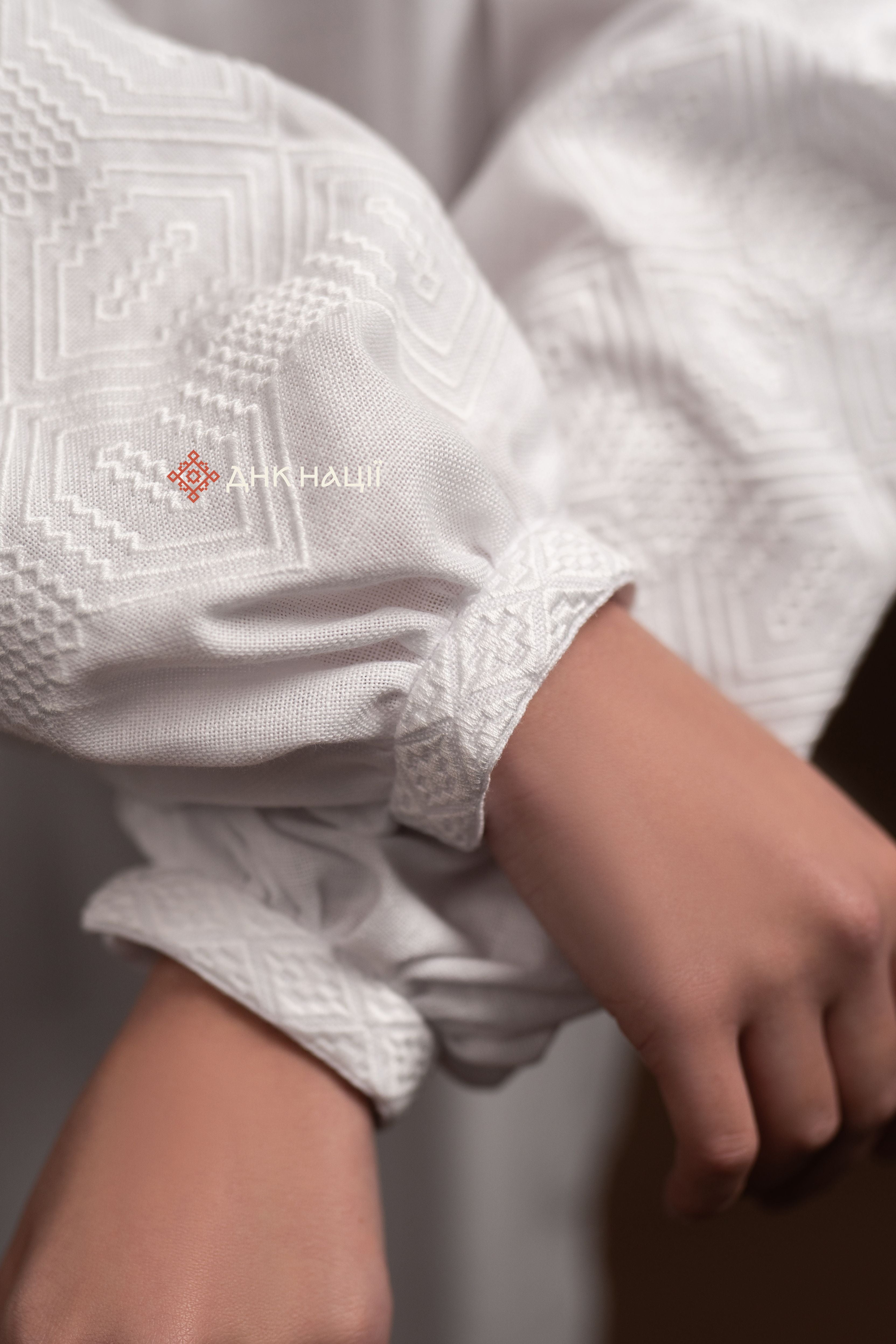 Вишита сукня "Десна (1)"(біла)