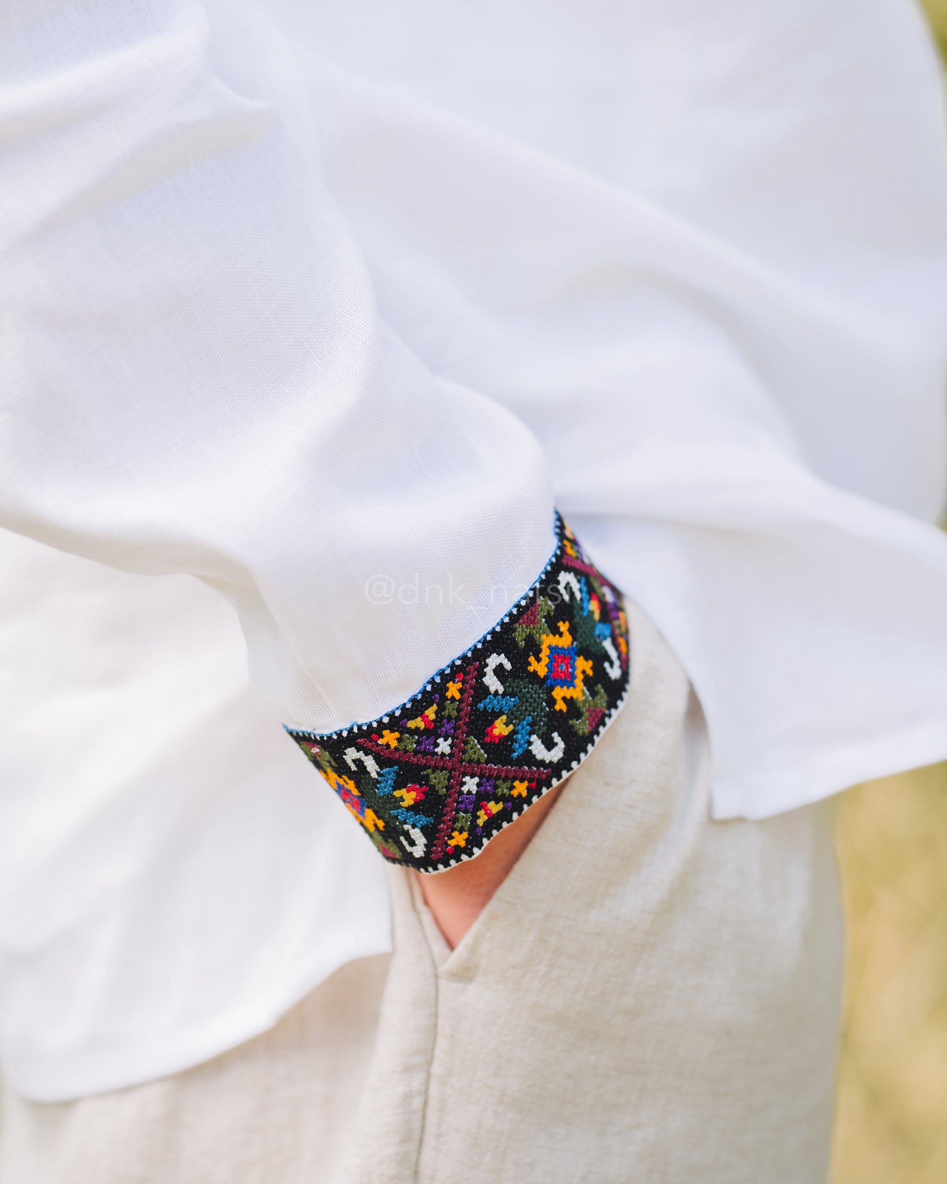 Вишиванка чоловіча "Кокетка (1)"(біла)