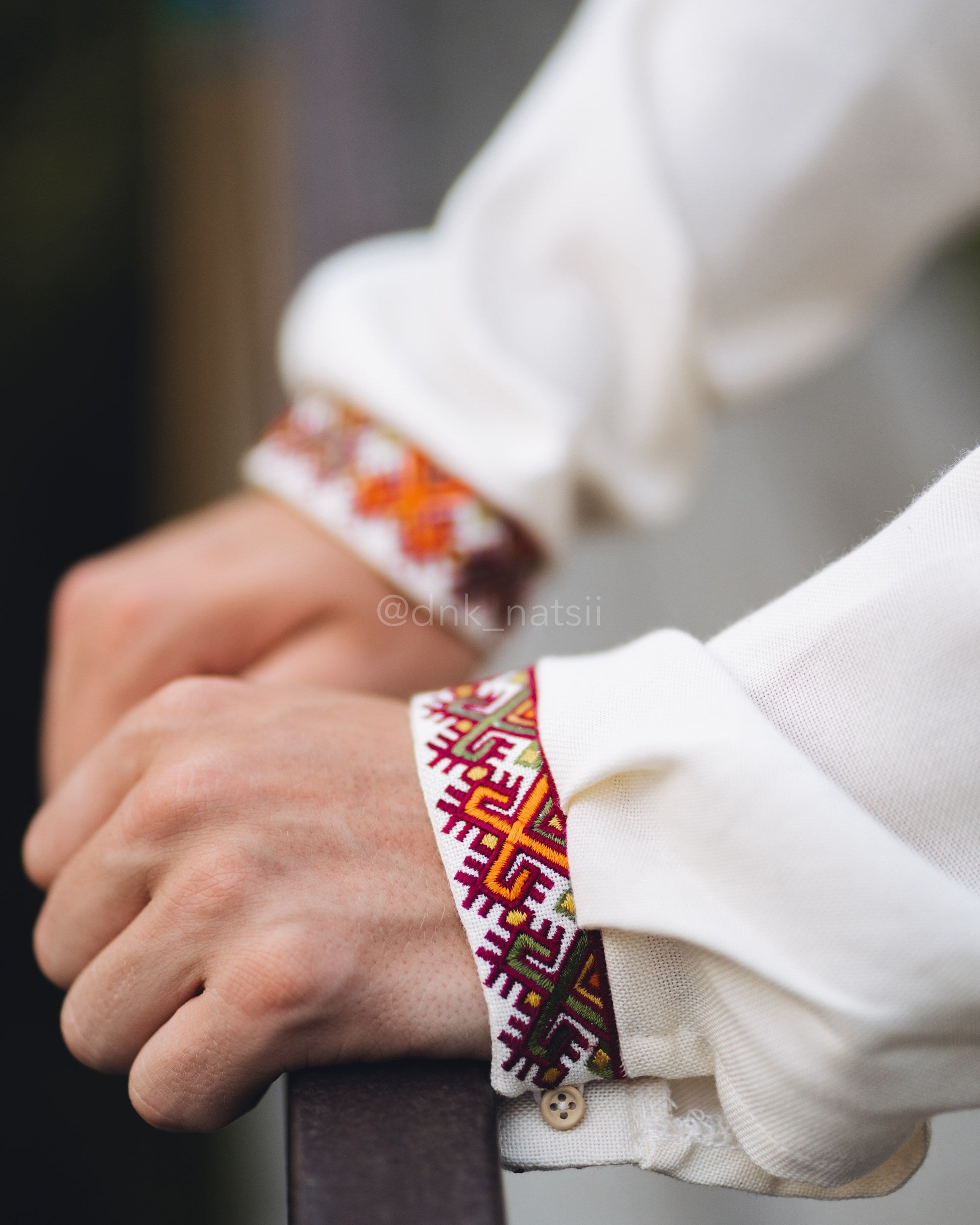 Вишиванка чоловіча "Бистриця (1)"(молочна)