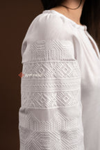 Вишита сукня "Десна (1)"(біла)