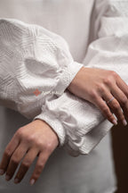 Women's Vyshyvanka "Desna (1)" (white)