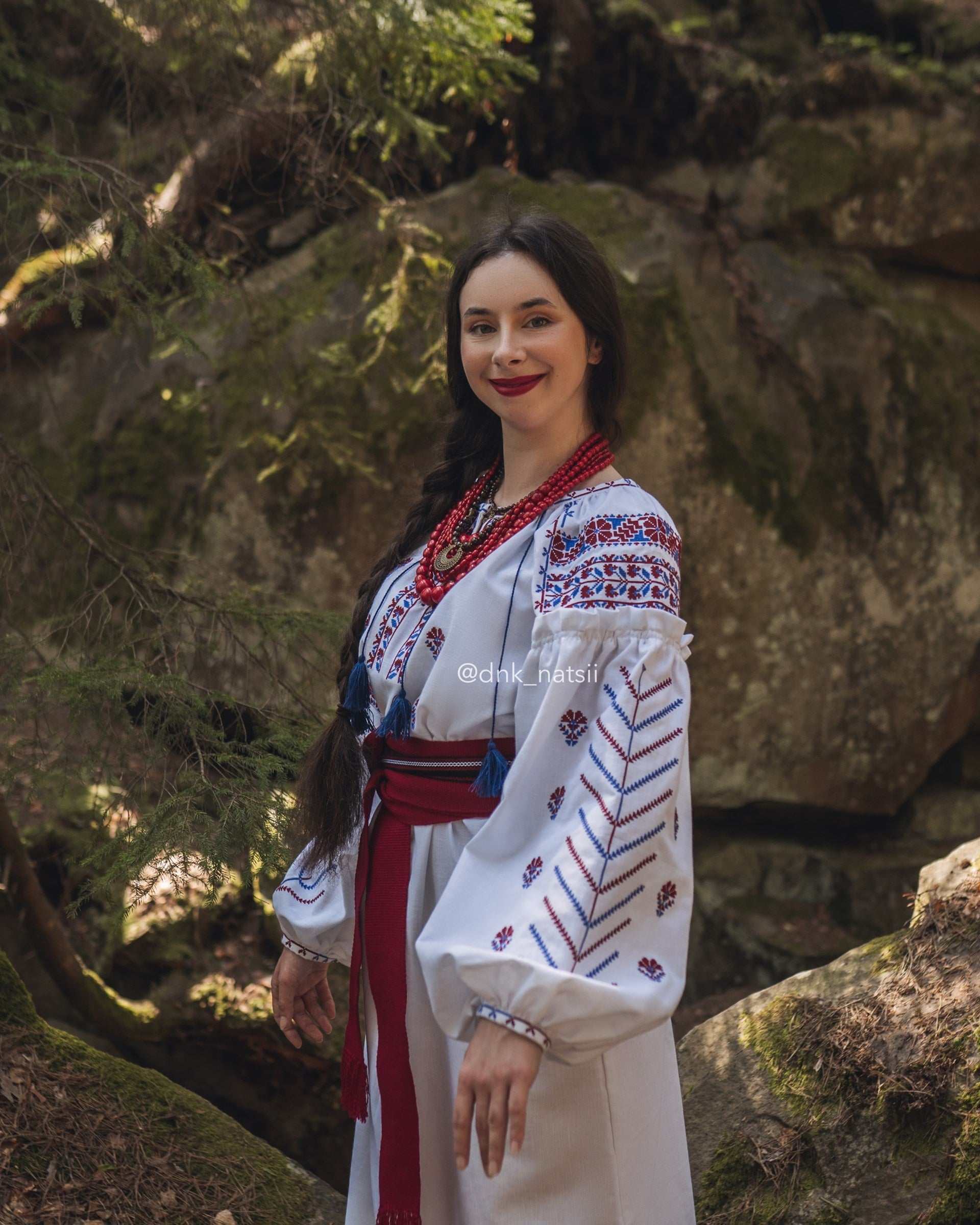 Вишита сукня "Слобожанщина"(біла)