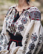 Вишита сукня "Черемош (1)"(бежева)